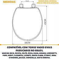 Assento Sanitário Almofadado: Conforto e Silêncio! - imagem 1