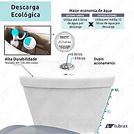 Vaso Sanitário Flumen Tubrax: Economia e Silêncio - imagem 2