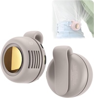 Mini Ventilador Portátil Sem Lâmina 3 Velocidades – Refresque-se Silenciosamente em Qualquer Lugar - imagem 1