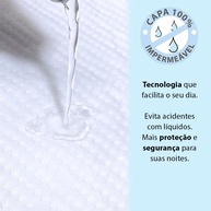 Capa Protetora de Colchão Impermeável: Noites Silenciosas! - imagem 2