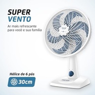 Ventilador V-30-MX-W: Potente e Silencioso para Ambientes Confortáveis - imagem 4