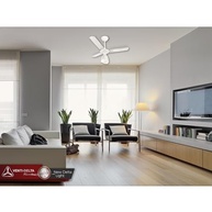 Ventilador de Teto New Light 3 Pás 127V com Iluminação - Silencioso e Moderno - imagem 2