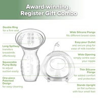 Haakaa Bomba de Amamentação Manual 100ml + Coletor de Leite Joaninha 75ml - Silicone Alimentício Seguro - imagem 5
