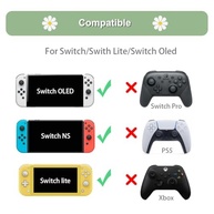 Tampas de Silicone para Polegar Nintendo Switch: Conforto e Estilo Floral Daisy - imagem 5