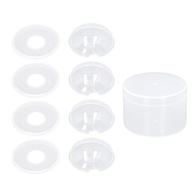 Copo de Amamentação em Silicone - 4 Unidades com Tampa | Coleta Automática e Antivazamento para Mães Modernas - imagem 2