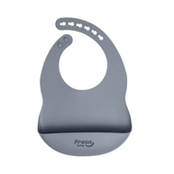 Babador de Silicone Freso Baby - Impermeável, com Bolso e Fecho Ajustável para Bebês - imagem 2