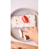 Prato Basic Silicone Alimentar Cinza - Seguro, Durável e Fácil de Limpar - imagem 2