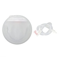 Copo Coletor de Leite Mãos Livres 240ml - Silicone Seguro para Bomba Tira Leite - imagem 2