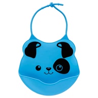 Buba Babador de Silicone com Pega Migalhas Colorido - Proteção e Estilo para Bebês - imagem 1