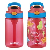 Contigo Garrafa Infantil 400ml com Canudo Silicone - 2 Unidades Melancia e Dinossauros - imagem 2