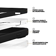 Capa iPhone 15 Pro Max Gshield: Proteção Premium com Silicone - imagem 2