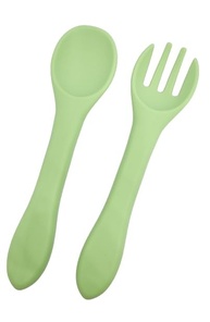 Conjunto de Talheres de Silicone Infantil Seguro e Durável - Ideal para Bebês e Crianças - imagem 1