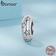 Anel Bamoer Prata 925 com Estrela de Silicone - imagem 2