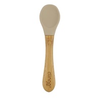 Colher de Bambu e Silicone para Bebês – Segura, Natural e Antimicrobiana - imagem 2