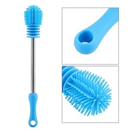 Escova de Silicone Rotativa 360° para Garrafas e Copos - Cerdas de Alta Densidade com Punho Antiderrapante - imagem 3