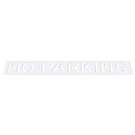 Estêncil Proibido Estacionar Silicone: Marcação Clara e Durável para Sinalização de Trânsito - imagem 1