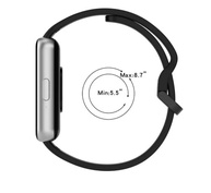 Pulseira Preta de Silicone Para Samsung Galaxy Fit3 - imagem 4