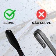 Palhetas Limpador Para-brisa Silicone Tiger Auto Ford Ka 2010-2013 (Par) - imagem 4