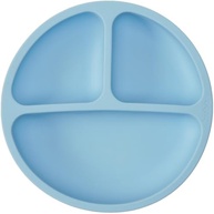 Kit Refeição em Silicone Azul da Buba - Praticidade e Segurança para Bebês - imagem 5