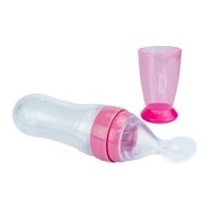 Colher Dosadora Pimpolho Rosa - Silicone e Polipropileno Seguro para Bebês - imagem 2
