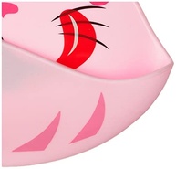 Sanremo Babador Infantil em Silicone Rosa - Prático, Lavável e com Cata-Migalhas - imagem 4