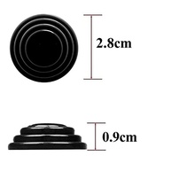 Silencioso e Protetor: Amortecedor de Silicone para Portas de Carro (10 Peças) - imagem 3