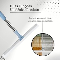Rodo Articulado 180° com Silicone Premium e Cabo Inox - Desmontável e Antirrisco para Banheiro e Vidros - imagem 5