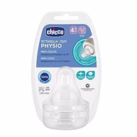 Bico Perfect5 Flow Rápido 4+ Meses - 2 Unidades, Chicco, Silicone Soft Sense - imagem 3