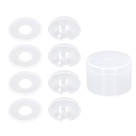 Copo de Amamentação em Silicone - 4 Unidades com Tampa | Coleta Automática e Antivazamento para Mães Modernas - imagem 1