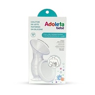 Coletor de Leite Materno em Silicone Adoleta Bebê - 100ml com Tampa e Ventosa - imagem 4