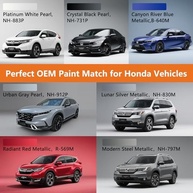 Kit de Retoque para Honda Lunar Silver Metallic - Caneta de Tinta com Revestimento Transparente e Acessórios - imagem 3