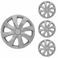 Jogo de Calotas Prime Silver Aro 14 Universal Elitte Motors - Design Moderno e Proteção - imagem 2