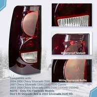 Luzes Traseiras VPIMOZO para Chevy Silverado 1500/2500/3500 (2003-2007) - Segurança e Estilo Premium - imagem 4