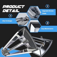 Acabamento de Raio Cromado para Roda Chevrolet Silverado 1500LTD 2022 - Reparo e Estilo - imagem 3