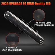 Terceira Luz de Freio LED Estroboscópica para GMC Sierra/Chevy Silverado 1500/2500/3500 (2014-2018) - Atualização 2025 com Carga Brilhante - imagem 3