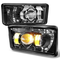 Kit 2 Luzes Neblina LED Âmbar para Silverado/Suburban 2007-2016 - Visibilidade Superior - imagem 1