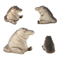 Mini Estatueta de Crocodilo para Chá - Decoração Fofa e Simbólica para Amantes de Chá - imagem 5