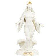 Estátua de Iemanjá em Mármore Dourado - Simbolismo Sagrado para Amor e Proteção - imagem 2