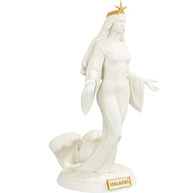 Estátua de Iemanjá em Mármore Dourado - Simbolismo Sagrado para Amor e Proteção - imagem 4