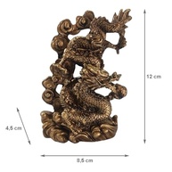 Dragão Chinês WID1111-Bronze - Símbolo de Sabedoria, Poder e Proteção Oriental - imagem 3