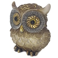 Coruja Decorativa em Resina - Símbolo de Sabedoria, Conhecimento e Sorte | 13 Modelos para Escolher - imagem 3