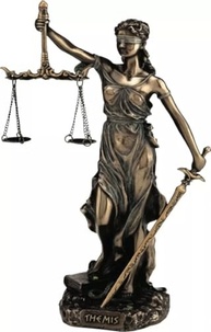 Estátua da Justiça Themis Veronese 78123 - Simbolo de Equilíbrio e Autoridade - imagem 2