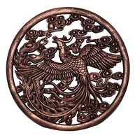 Enfeite de Parede Mandala Fênix Chinesa - Simbolo de Renovação e Harmonia Oriental - imagem 1