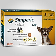 Simparic 5mg: Proteja Seu Cão de Pulgas e Carrapatos - imagem 1