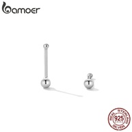 Brincos Bamoer Prata 999: Elegância Simples - imagem 2