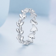 Anel Prata 925 Bamoer: Elegância Simples - imagem 2