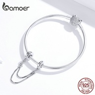 Pingente Corrente Prata 925 BAMOER: Elegância Simples - imagem 2