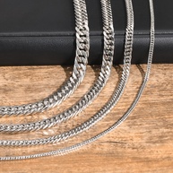 Colar Masculino Aço Inox: Elegância Simples - imagem 2