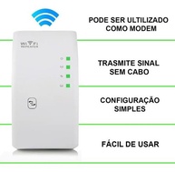 Repetidor e Roteador Wi-Fi 1800M – Amplificador de Sinal Wireless Ultra-Rápido Sem Fio - Premium - imagem 4