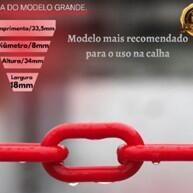 Corrente de Plástico 30m para Calha e Sinalização - imagem 2